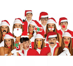 Conjunto 12 Pcs Photocall Natal