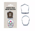 Set 2 Moldes Metálicos para Galletas