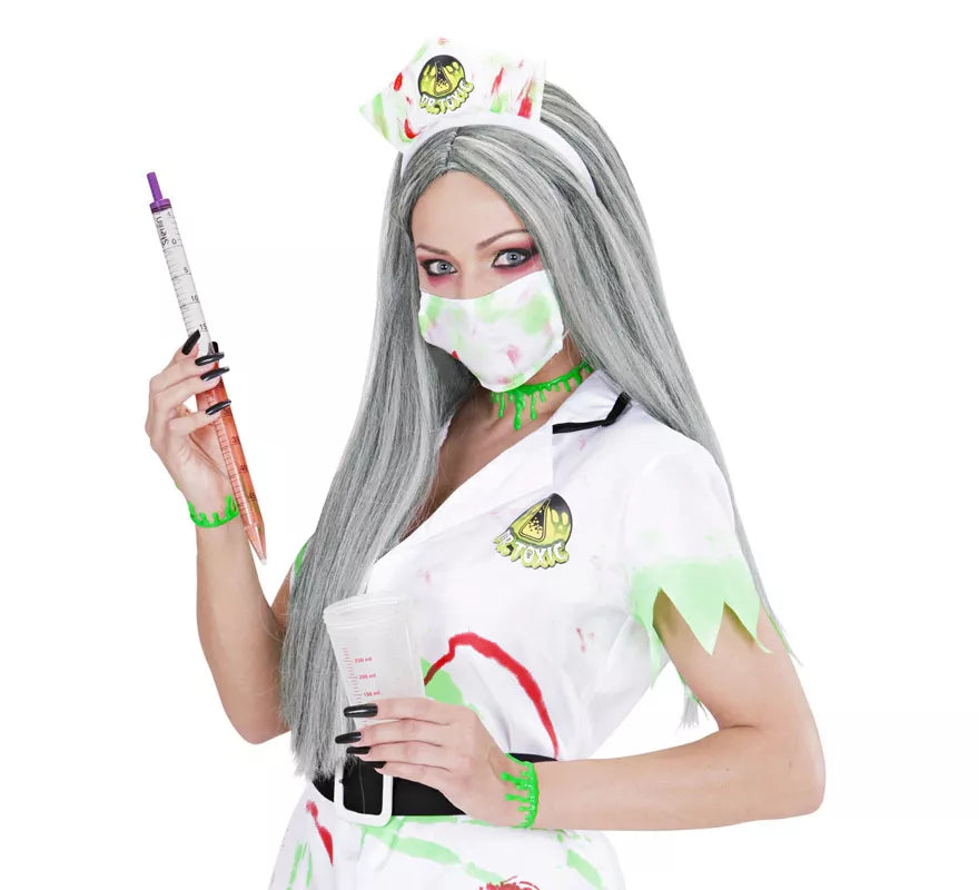 Translation missing: pt-PT.Set de 2 Pulseras de Gotas de Baba Zombie Verde