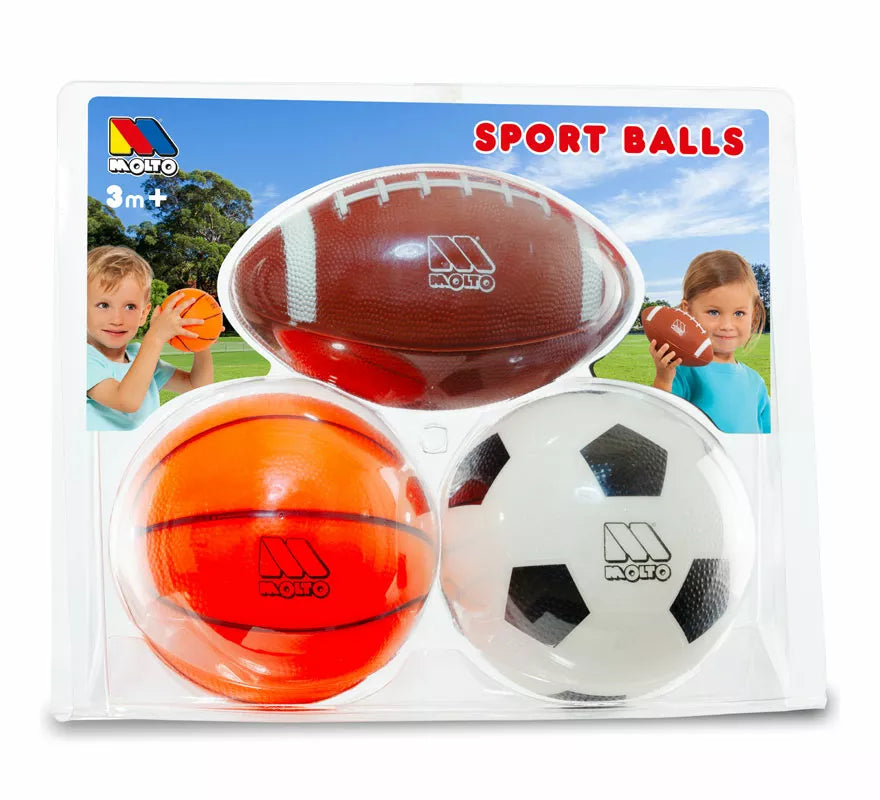 Translation missing: pt-PT.Set de 3 Pelotas de Deporte