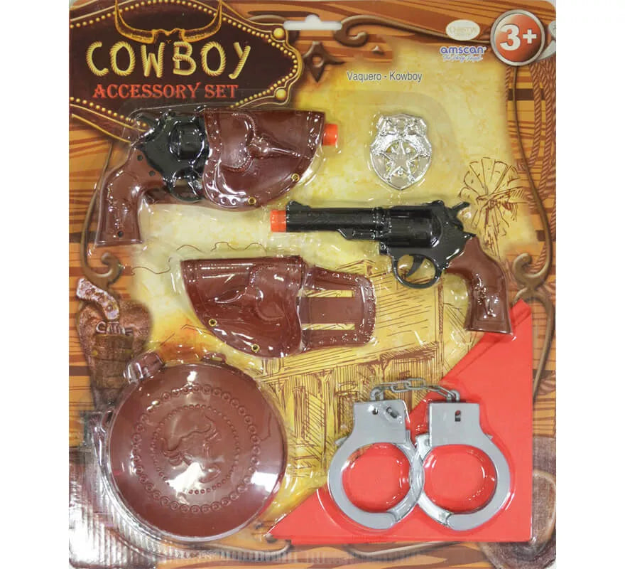 Set de accesorios de sheriff para niños