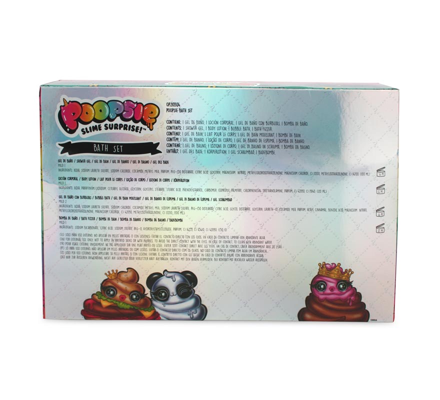 Set de Baño Shine Unicornio con Bomba de Baño de 23x15x5 cm