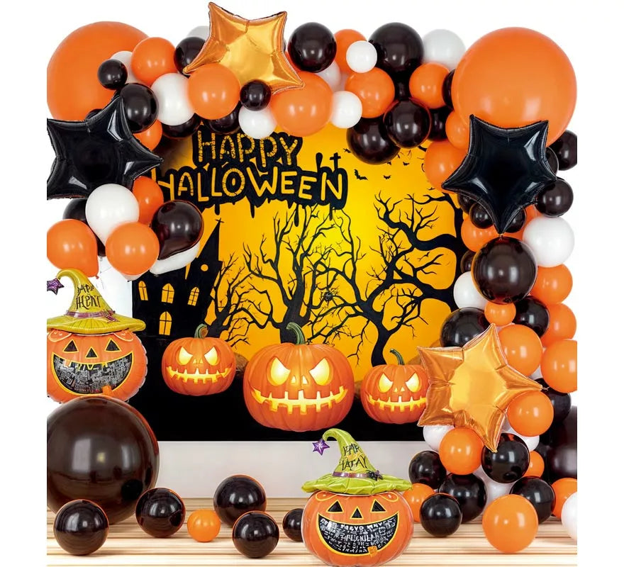 Translation missing: pt-PT.Set de Halloween: Globos y Poster 81 Piezas