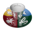 Set de Taza y Plato de Café Harry Potter Hogwarts
