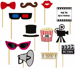 Conjunto para Photocall cine 12 Pcs