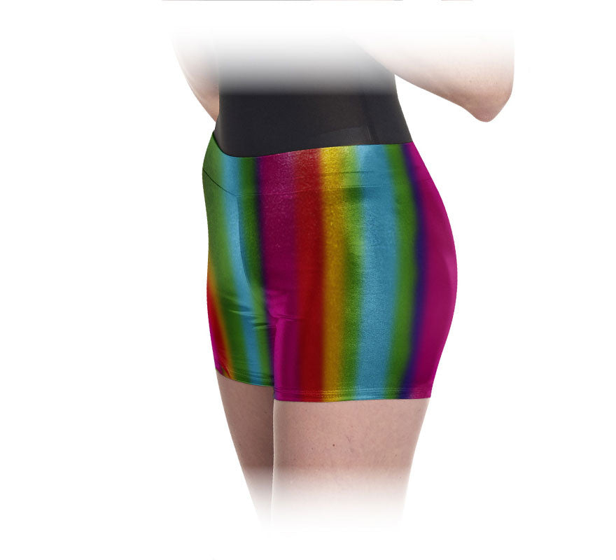 Translation missing: pt-PT.Short Arcoíris oscuro para mujer