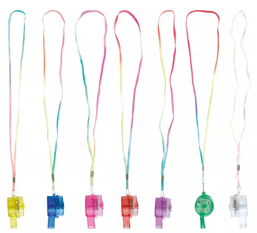 Translation missing: pt-PT.Silbato con Cuerda y Luz de 5 cm en colores surtidos