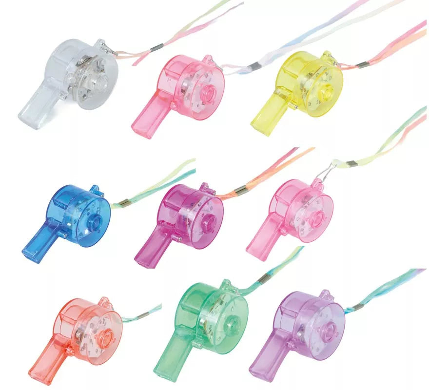 Translation missing: pt-PT.Silbato con Cuerda y Luz de 5 cm en colores surtidos