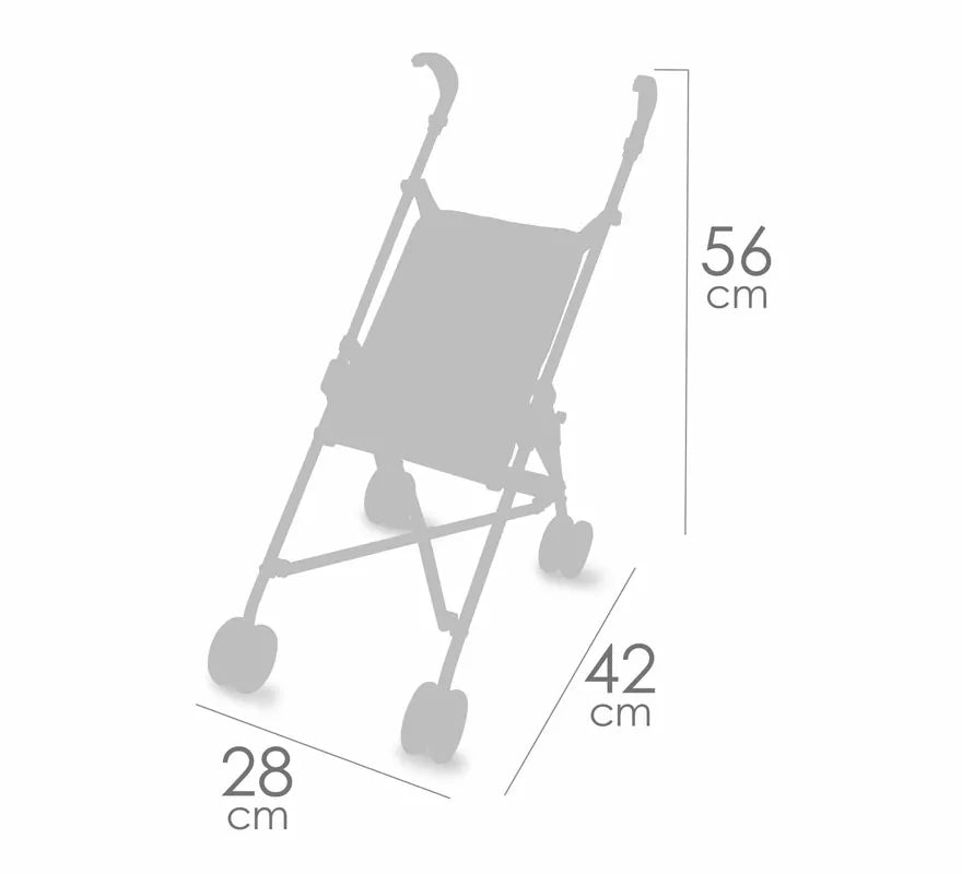 Translation missing: pt-PT.Silla de Muñecas de hasta 48 cm azul Plegable