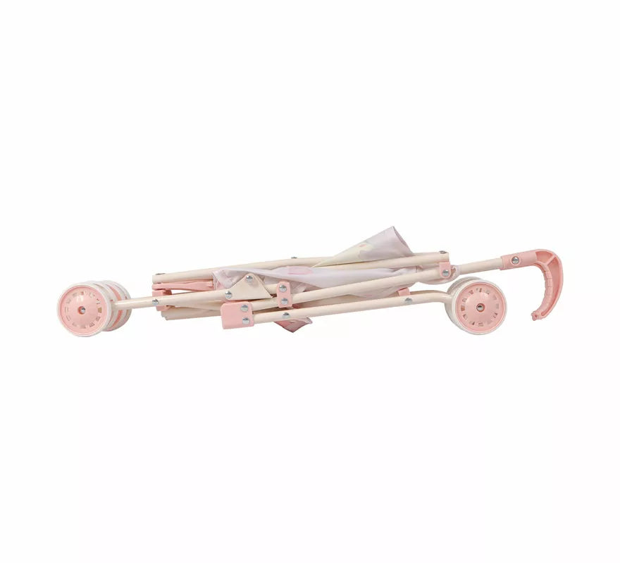Silla de Muñecas de hasta 48 cm rosa Plegable