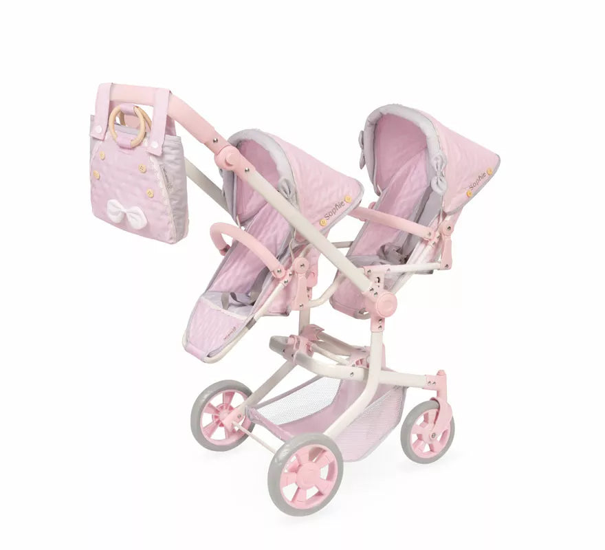 Silla de Muñecas de hasta 52 cm Gemelar Plegable Multiposición