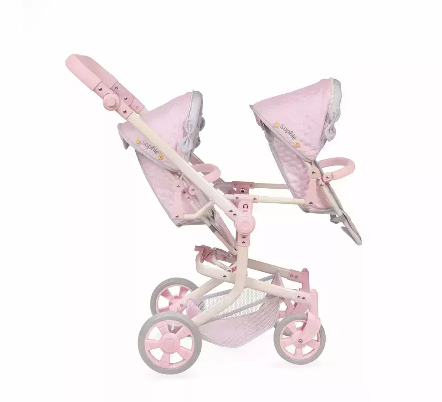 Silla de Muñecas de hasta 52 cm Gemelar Plegable Multiposición