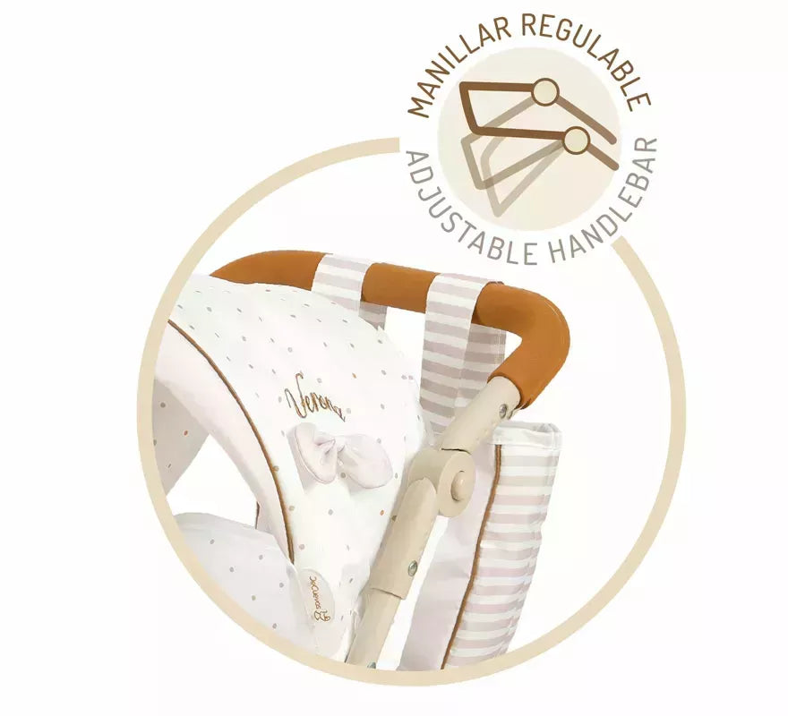 Silla Gemelar de Muñecas de hasta 52 cm Plegable