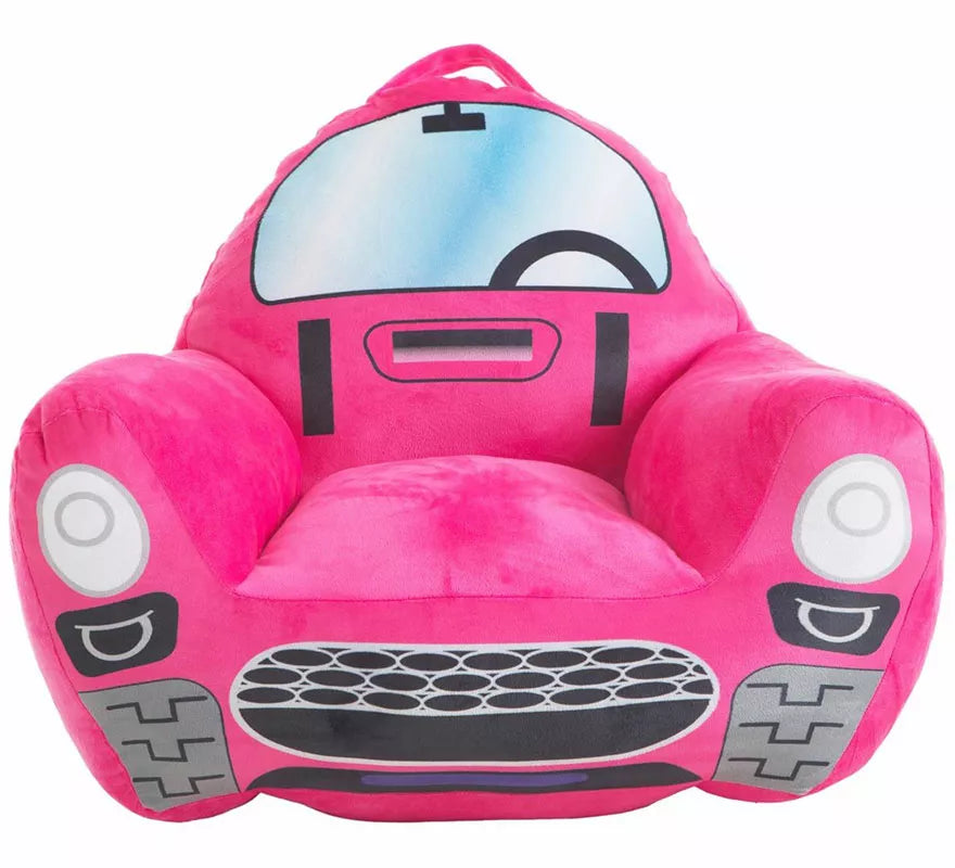 Translation missing: pt-PT.Sillón Coche fucsia infantil de 52x48x51 cm