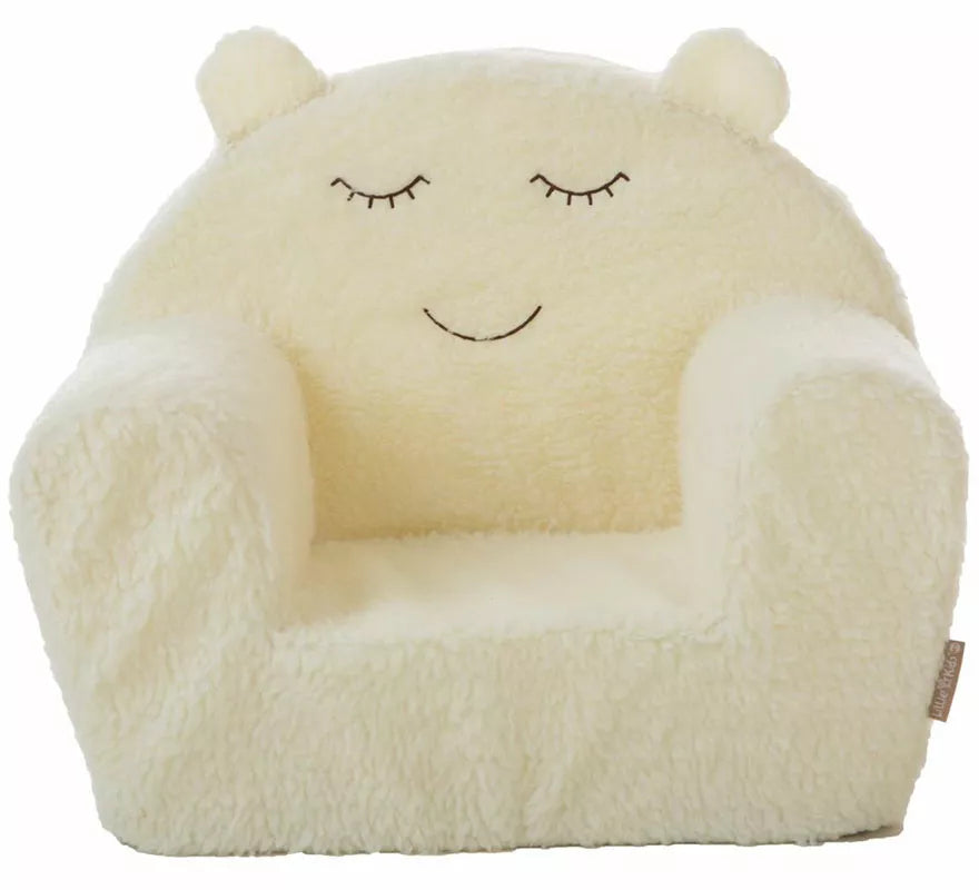 Sillón de Borreguillo beige infantil