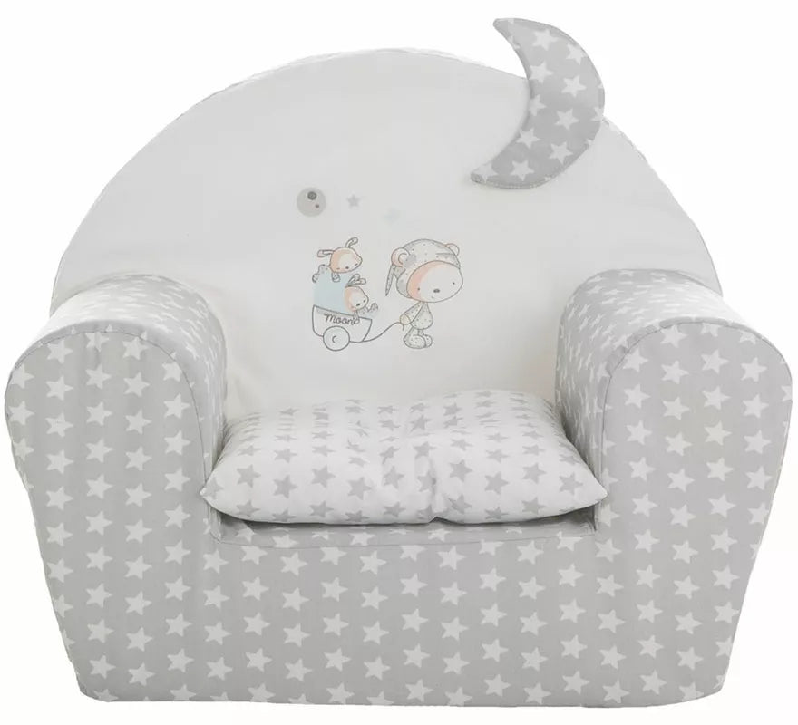 Translation missing: pt-PT.Sillón Estrellas infantil de 44x34x53 cm
