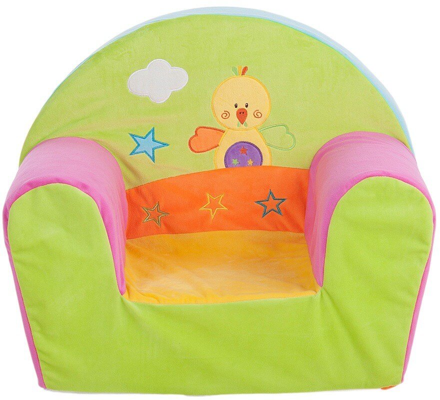 Translation missing: pt-PT.Sillón Multicolor con Pato 44x53 cm