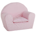 Sillon Rosa Estrellas Con Cojin