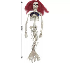 Pingente Sereia com Cabelo Vermelho 40 cm