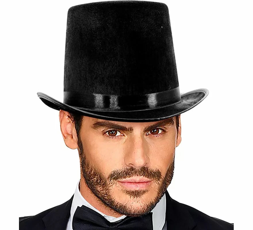 Sombrero Copa o Chistera negro de Fieltro