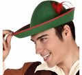 Sombrero de Arquero de Bosque verde