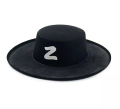 Chapéu Bandit z preto adulto