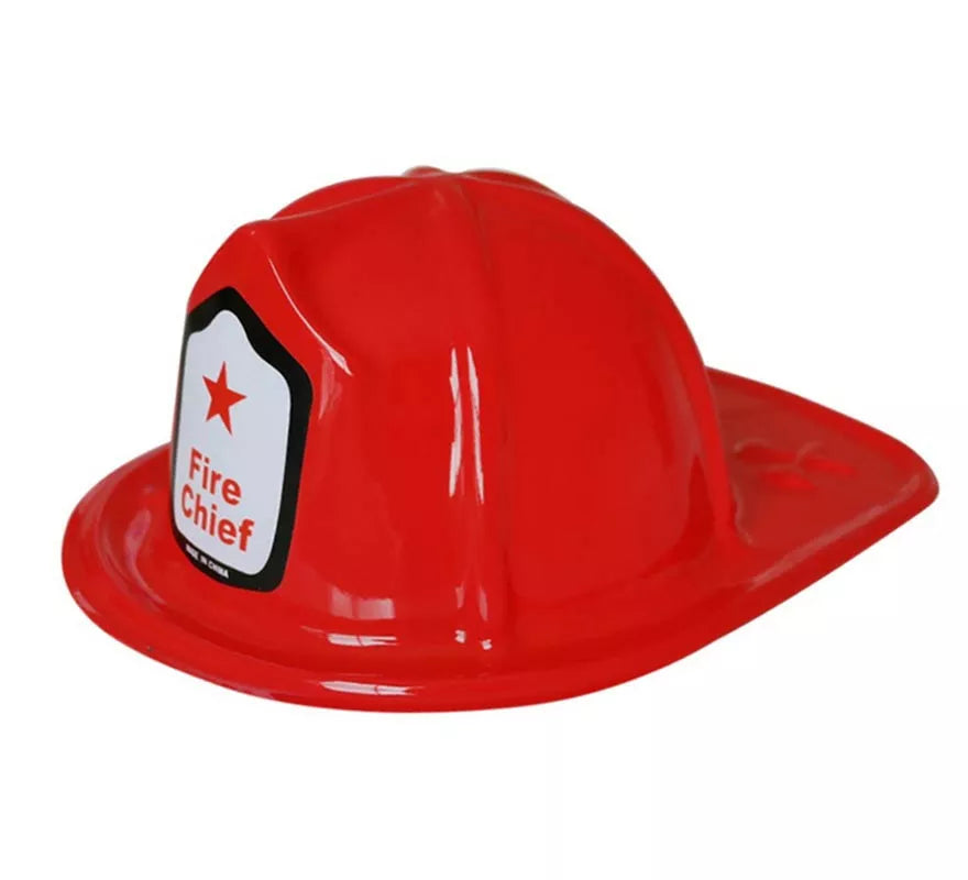 Translation missing: pt-PT.Sombrero de Bombero rojo adulto