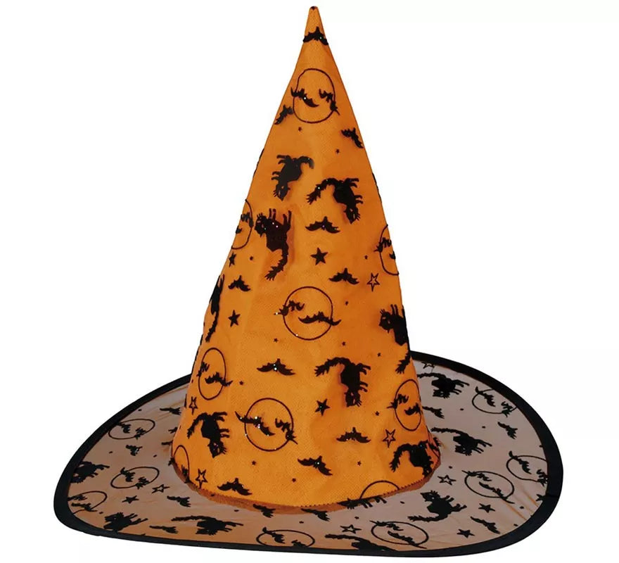 Translation missing: pt-PT.Sombrero de Bruja Naranja