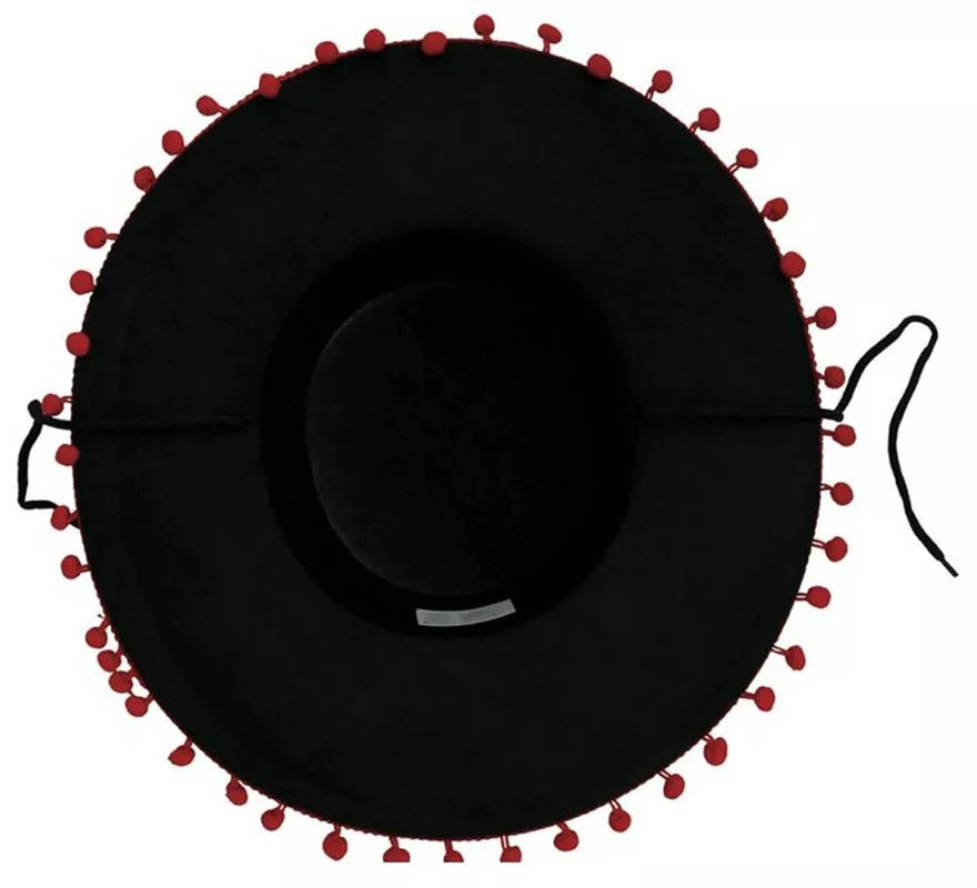 Translation missing: pt-PT.Sombrero de Cordobés con Borlas elegante