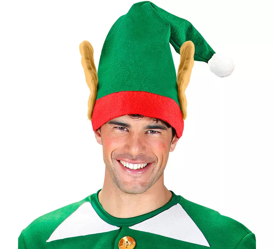 Translation missing: pt-PT.Sombrero de Elfo Ayudante de Papá Noel con Orejas