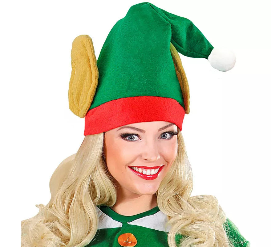 Translation missing: pt-PT.Sombrero de Elfo Ayudante de Papá Noel con Orejas