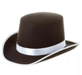 Sombrero de Fieltro Con Cinta Negra