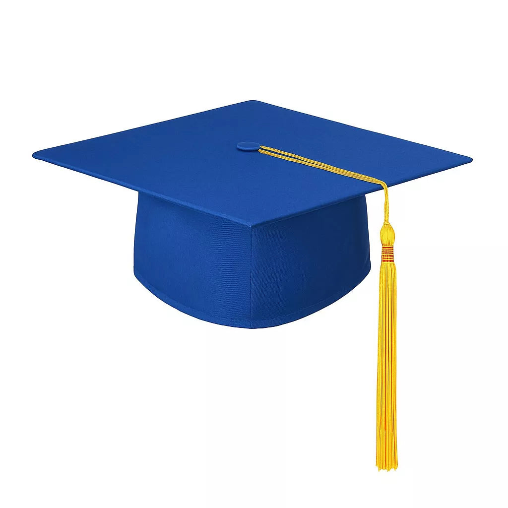 Translation missing: pt-PT.Sombrero de Graduado azul adulto