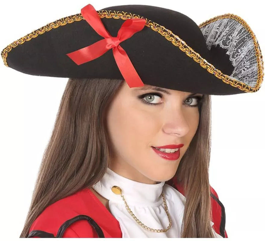 Translation missing: pt-PT.Sombrero de Pirata con Lazo
