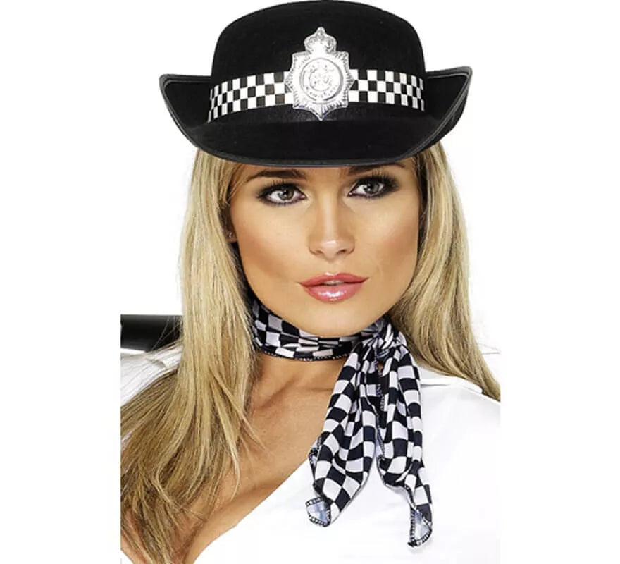 Translation missing: pt-PT.Sombrero de Policía con Insignia