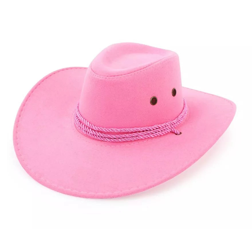 Translation missing: pt-PT.Sombrero de Vaquero en varios colores con cordón adulto