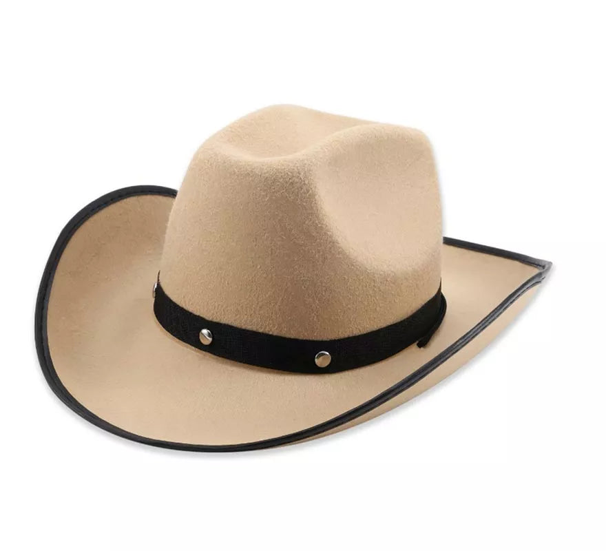 Translation missing: pt-PT.Sombrero de Vaquero Liso en varios colores adulto