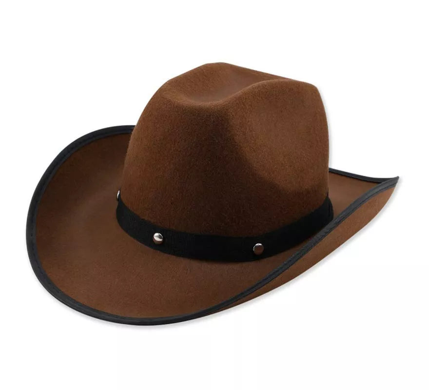 Translation missing: pt-PT.Sombrero de Vaquero Liso en varios colores adulto