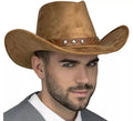 Sombrero de Vaquero Marrón con Cinta