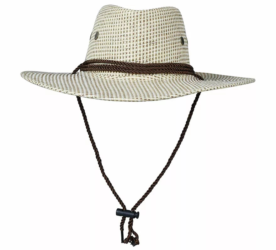 Translation missing: pt-PT.Sombrero de Vaquero o Explorador Marrón de Tela