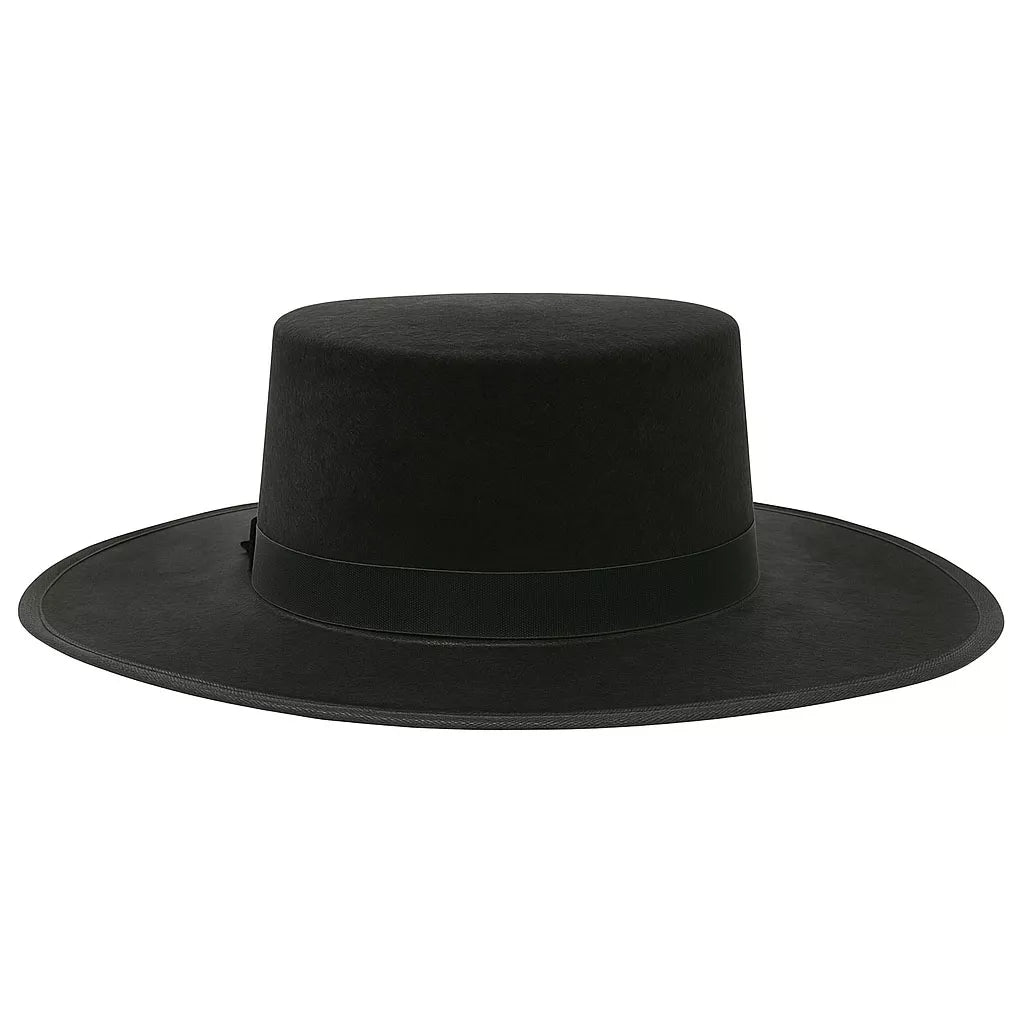 Sombrero fieltro Cordobés negro adulto