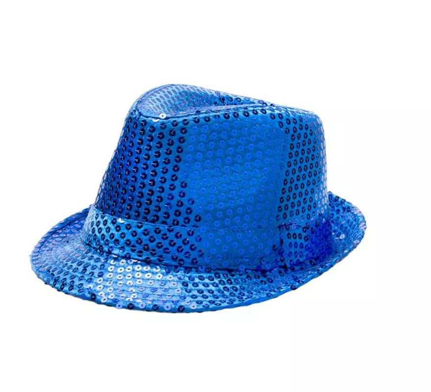 Translation missing: pt-PT.Sombrero Gánster de Lentejuelas Infantil en varios colores