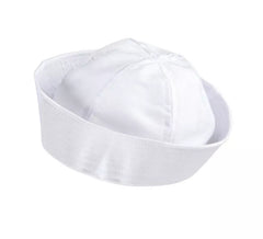 chapéu de marinheiro branco