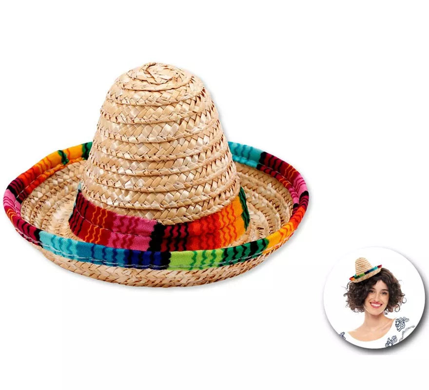 Translation missing: pt-PT.Sombrero Mejicano Mini multicolor