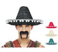Sombrero Mexicano Liso adulto colores surtidos