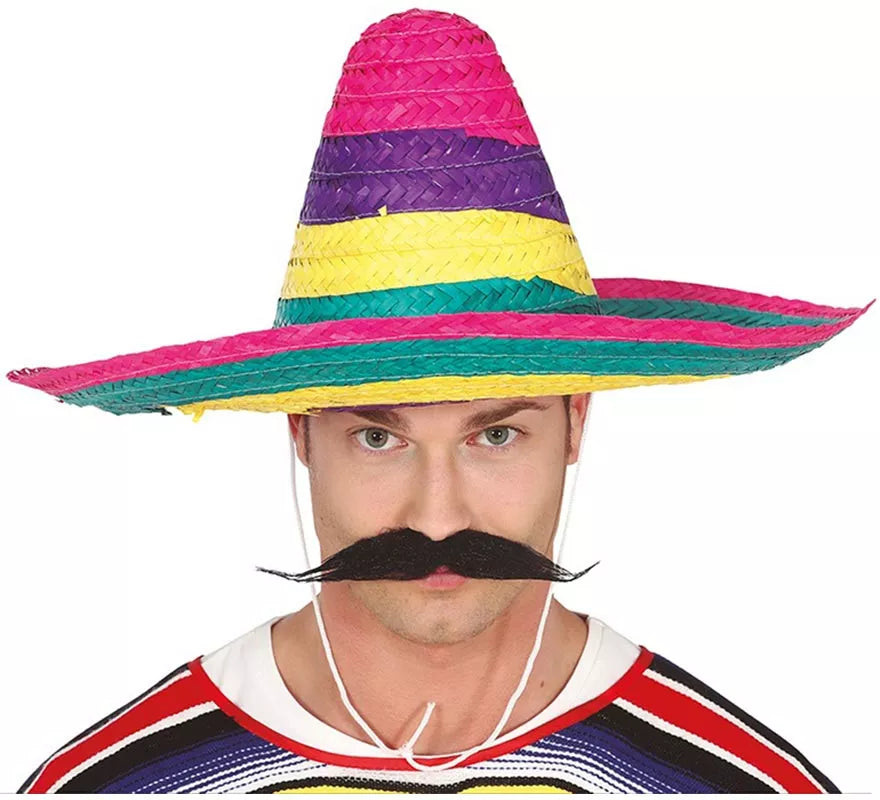 Translation missing: pt-PT.Sombrero Mexicano multicolor