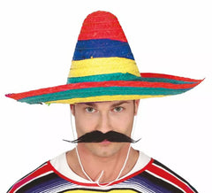 Chapéu mexicano multicolorido