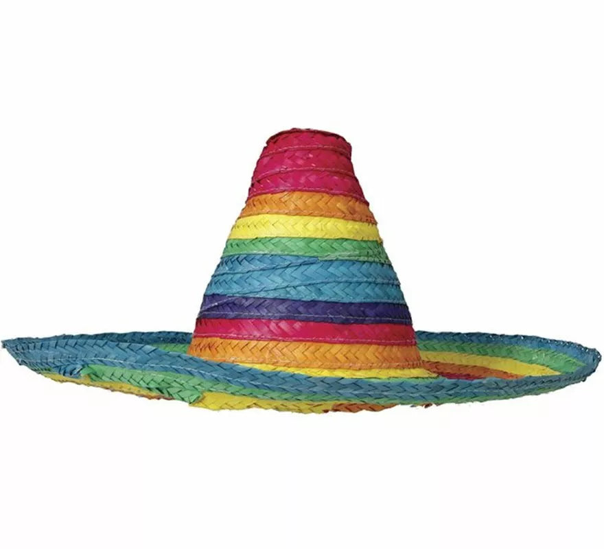 Translation missing: pt-PT.Sombrero Mexicano multicolor