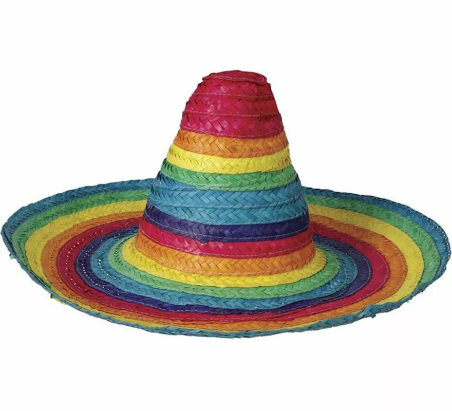 Translation missing: pt-PT.Sombrero Mexicano multicolor