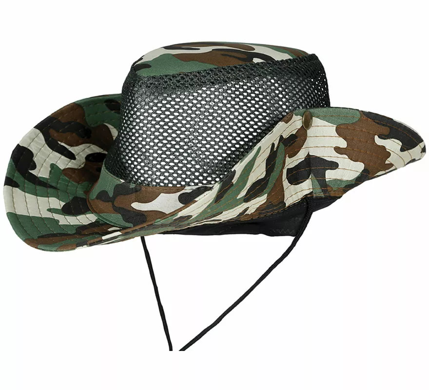 Translation missing: pt-PT.Sombrero Militar con rejilla adulto